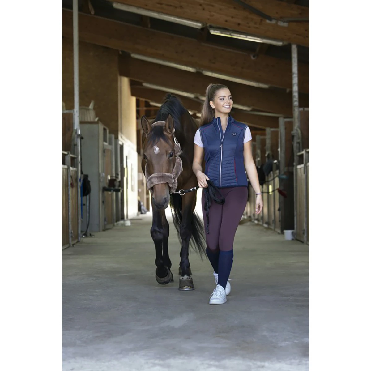 Bodywarmer Equithème Luna Donkerblauw 7 Bodywarmer Equithème Luna Donkerblauw - Afbeelding 5