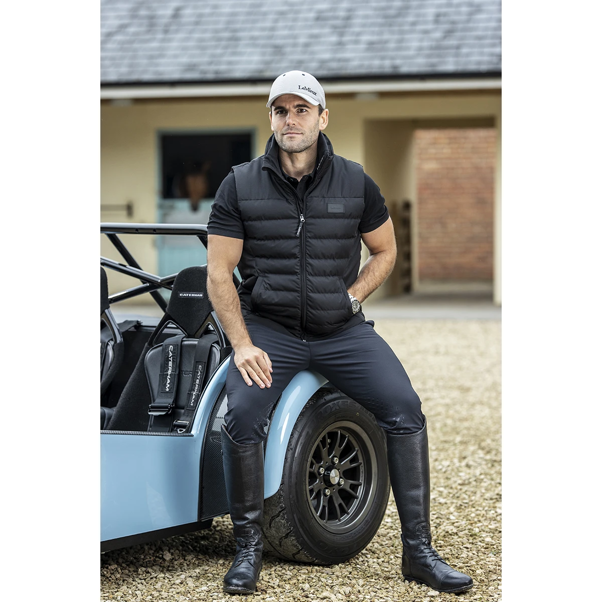 Bodywarmer LeMieux Elite Men Zwart 7 Bodywarmer LeMieux Elite Men Zwart - Afbeelding 5