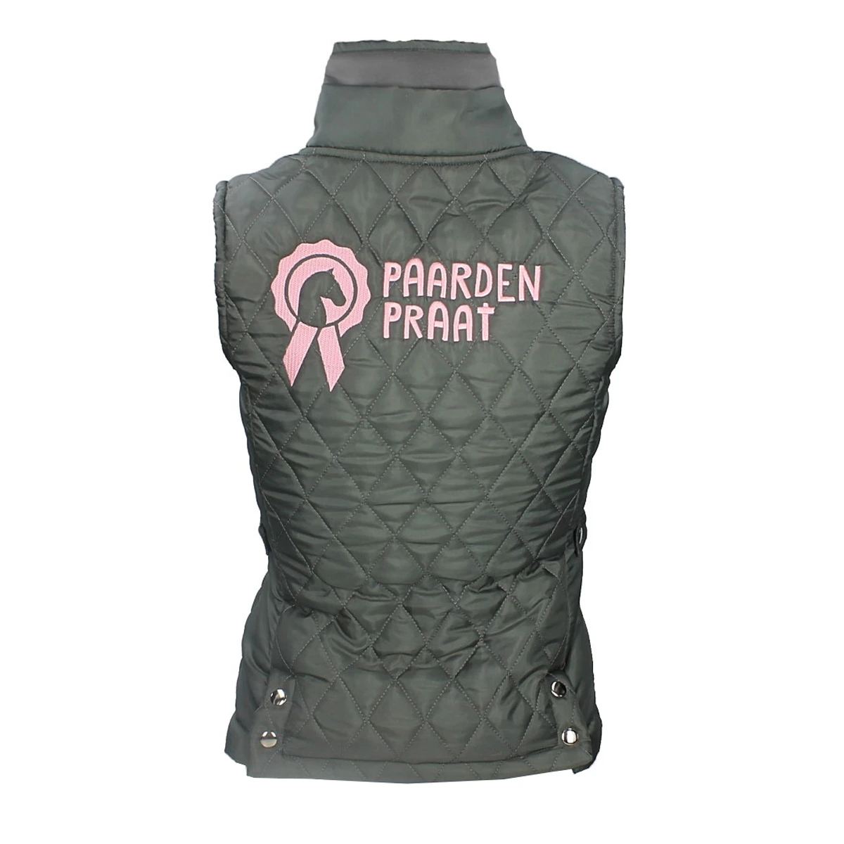 Bodywarmer Paardenpraat By EJ Eve Grijs 4 Bodywarmer Paardenpraat By EJ Eve Grijs - Afbeelding 2