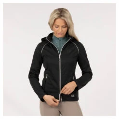 Jas BR Chiara Softshell Donkergrijs -Stijlvolle Ruiter jas br chiara softshell donkergrijs 1500x1500 176923