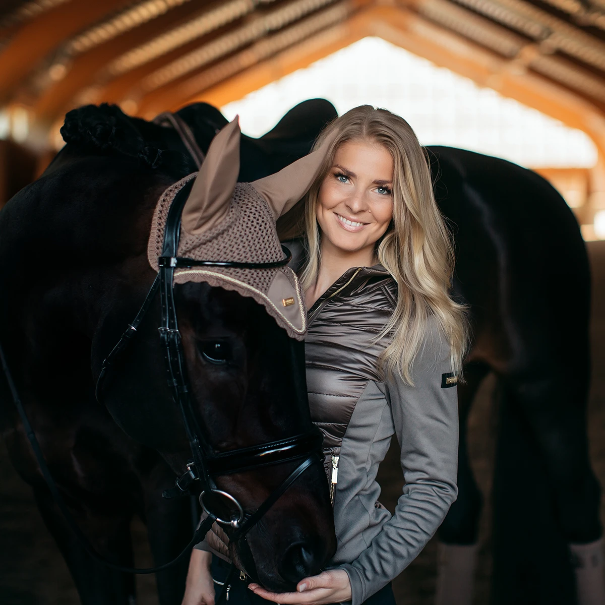 Jas Equestrian Stockholm Active Champagne Middenbruin 9 Jas Equestrian Stockholm Active Champagne Middenbruin - Afbeelding 7