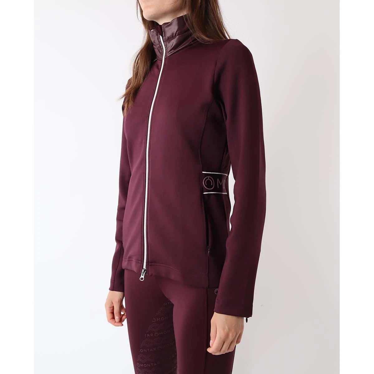 Jas Montar Mckinley Viv Softshell Donkerrood 10 Jas Montar Mckinley Viv Softshell Donkerrood - Afbeelding 8