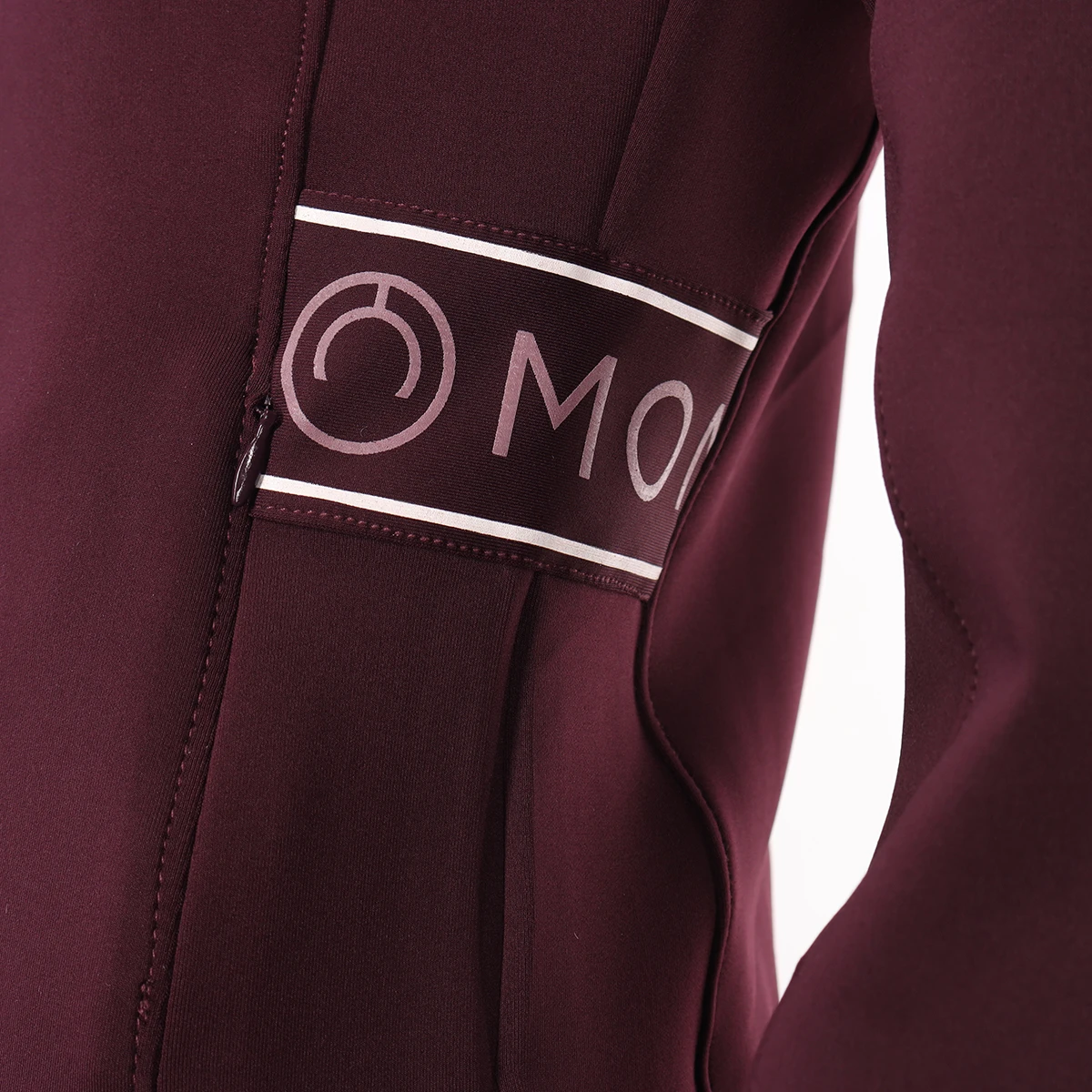 Jas Montar Mckinley Viv Softshell Donkerrood 5 Jas Montar Mckinley Viv Softshell Donkerrood - Afbeelding 3