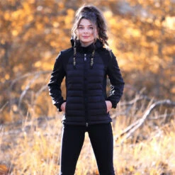 Jas Quur QVic Zwart -Stijlvolle Ruiter jas quur qvic zwart 1500x1500 124777