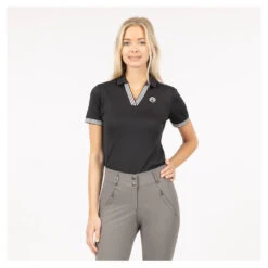 Polo Anky Short Sleeve Zwart 8 Polo Anky Short Sleeve Zwart -Stijlvolle Ruiter polo anky short sleeve zwart 1500x1500 177870