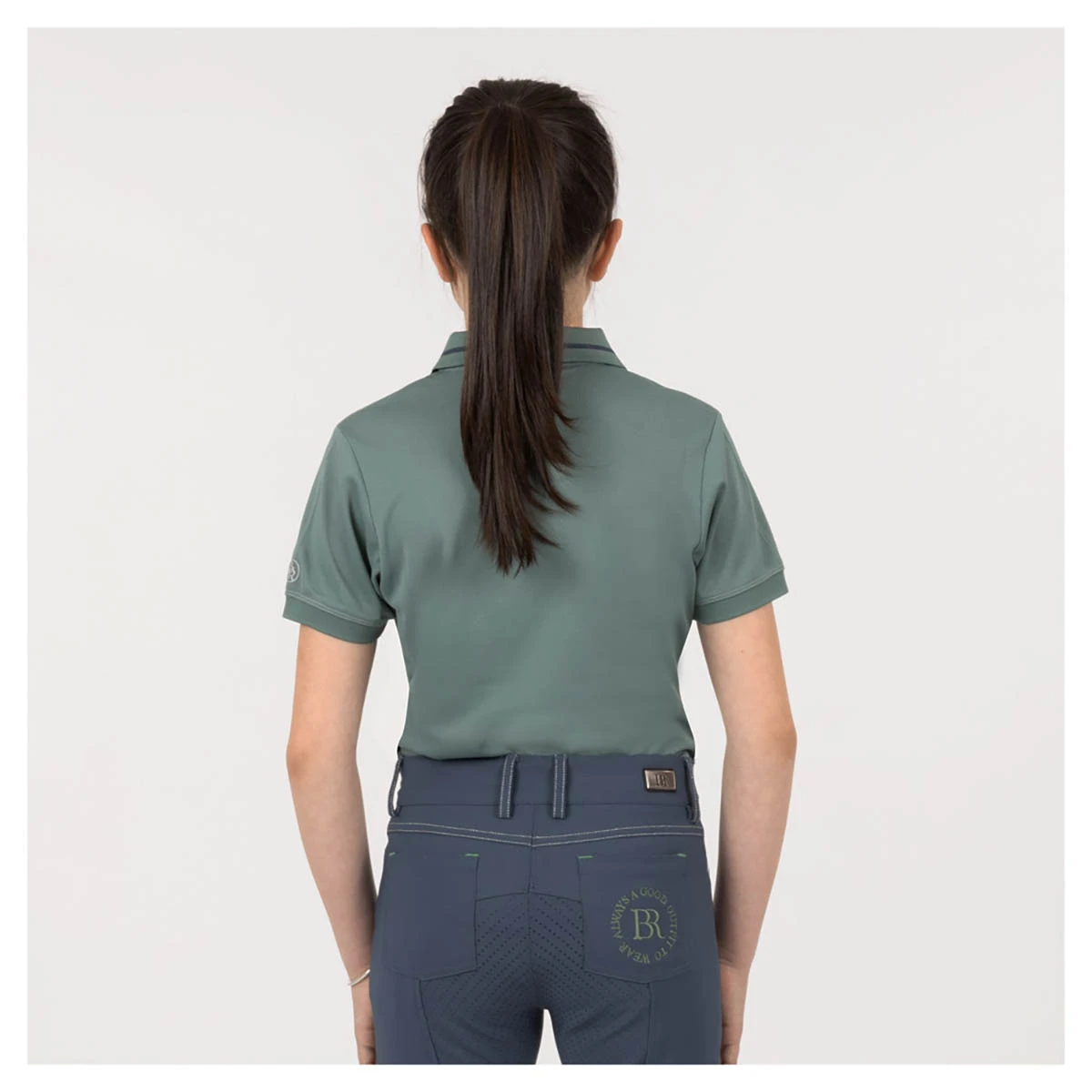 Polo BR 4-EH Chelsy Kids Lichtgroen 6 Polo BR 4-EH Chelsy Kids Lichtgroen - Afbeelding 4