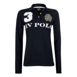 Polo HV POLO Favouritas Eq Long Sleeve Kids Donkerblauw
