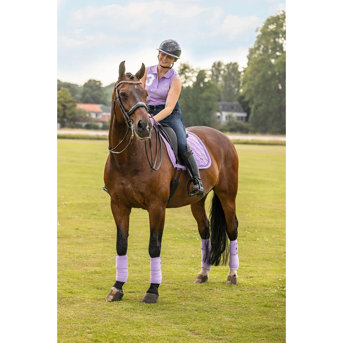 Polo HV POLO HVPFavouritas Mouwloos Paars 9 Polo HV POLO HVPFavouritas Mouwloos Paars - Afbeelding 7