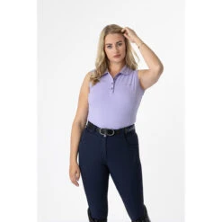 Polo LeMieux Sleeveless Paars -Stijlvolle Ruiter polo lemieux sleeveless paars 1500x1500 182177