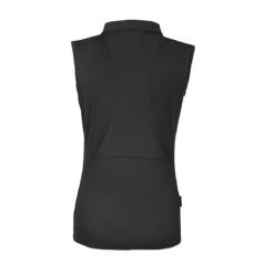 Polo Pikeur Jarla Mouwloos Zwart -Stijlvolle Ruiter polo pikeur jarla mouwloos zwart 1500x1500 177504