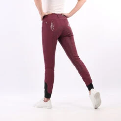 Rijbroek BR 4-EH Seth Full Grip Kids Donkerrood