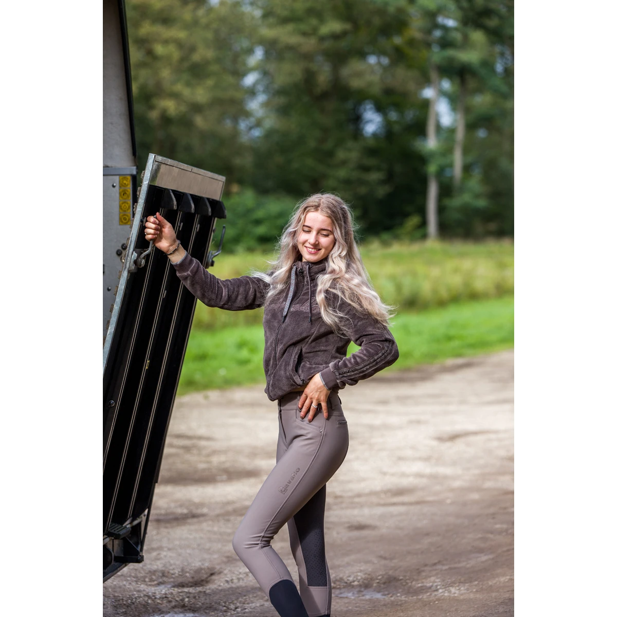 Rijbroek Cavallo CAVACeline X Full Grip Lichtbruin 6 Rijbroek Cavallo CAVACeline X Full Grip Lichtbruin - Afbeelding 4