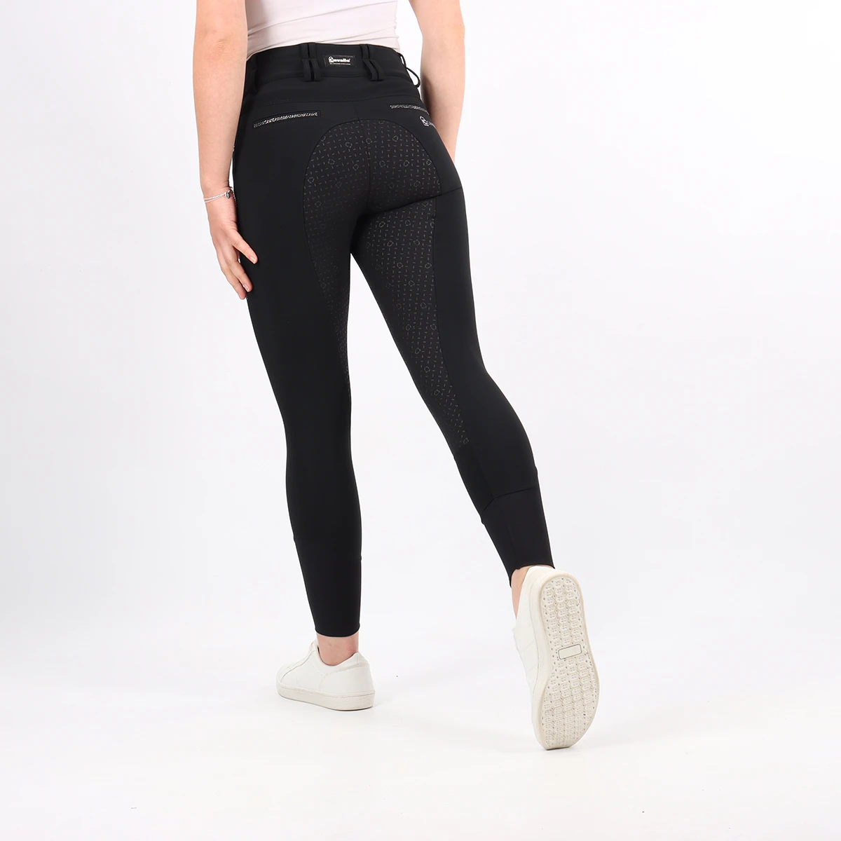 Rijbroek Cavallo CAVACeline X Full Grip Zwart 4 Rijbroek Cavallo CAVACeline X Full Grip Zwart - Afbeelding 2