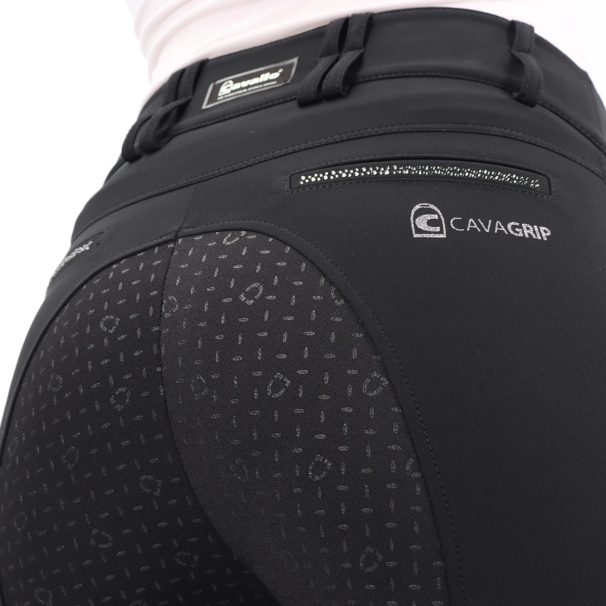 Rijbroek Cavallo CAVACeline X Full Grip Zwart 10 Rijbroek Cavallo CAVACeline X Full Grip Zwart - Afbeelding 8