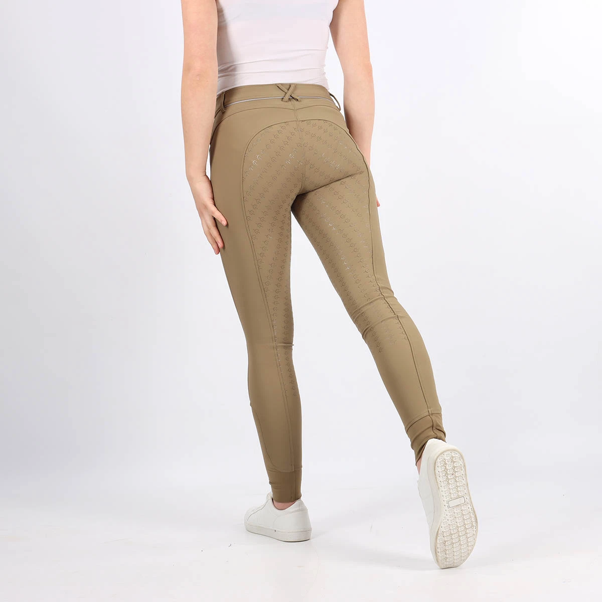 Rijbroek Covalliero Full Grip Middengroen 5 Rijbroek Covalliero Full Grip Middengroen - Afbeelding 3