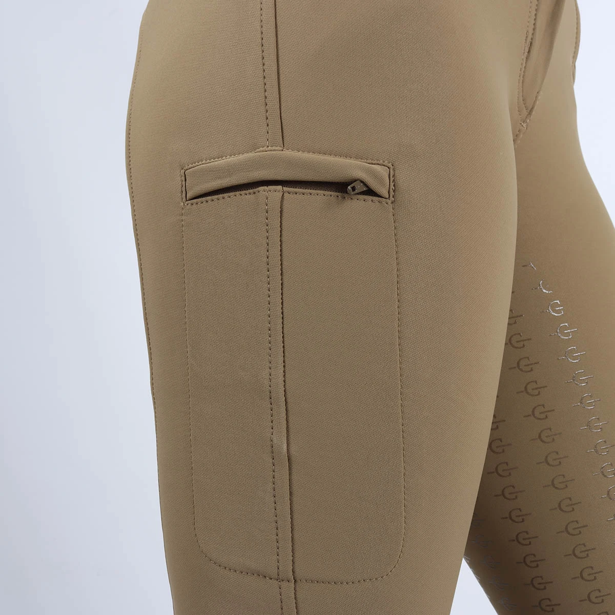 Rijbroek Covalliero Full Grip Middengroen 7 Rijbroek Covalliero Full Grip Middengroen - Afbeelding 5