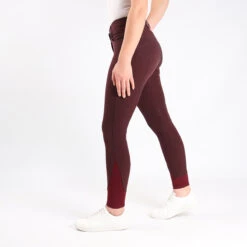 Rijbroek Easy Rider Evita Siliconen Donkerrood -Stijlvolle Ruiter rijbroek easy rider evita siliconen donkerrood 1500x1500 102349