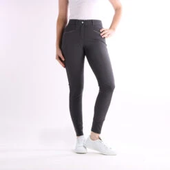 Rijbroek Easy Rider Sera Kids Siliconen Grijs -Stijlvolle Ruiter rijbroek easy rider sera kids siliconen grijs 1500x1500 115293