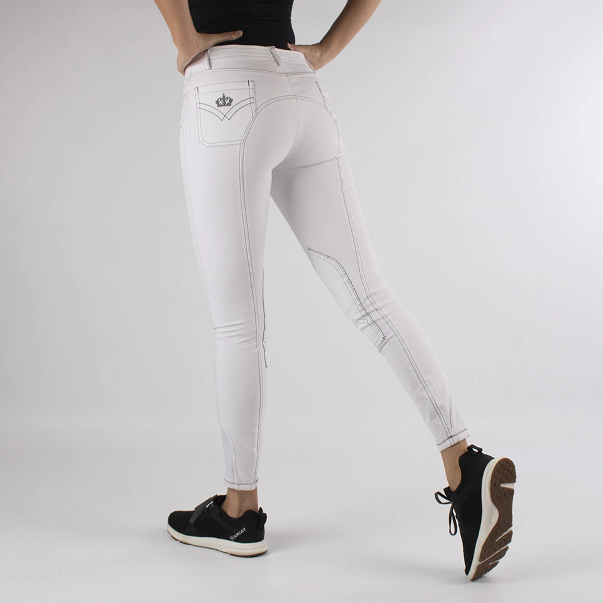 Rijbroek Epplejeck Andria Kids Wit 3 Rijbroek Epplejeck Andria Kids Wit