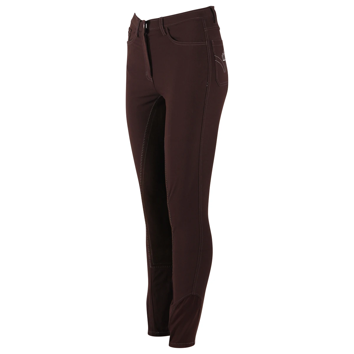 Rijbroek Epplejeck Andria Leer Bruin 4 Rijbroek Epplejeck Andria Leer Bruin - Afbeelding 2