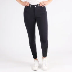 Rijbroek Epplejeck Glam Kids Siliconen Donkerblauw -Stijlvolle Ruiter rijbroek epplejeck glam kids siliconen donkerblauw 1500x1500 119292