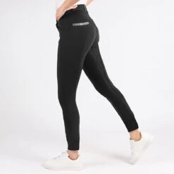 Rijbroek Epplejeck Glam Kids Siliconen Zwart -Stijlvolle Ruiter rijbroek epplejeck glam kids siliconen zwart 1500x1500 119290