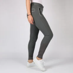 Rijbroek Epplejeck Loras Siliconen Donkergrijs -Stijlvolle Ruiter rijbroek epplejeck loras siliconen donkergrijs 1500x1500 99790