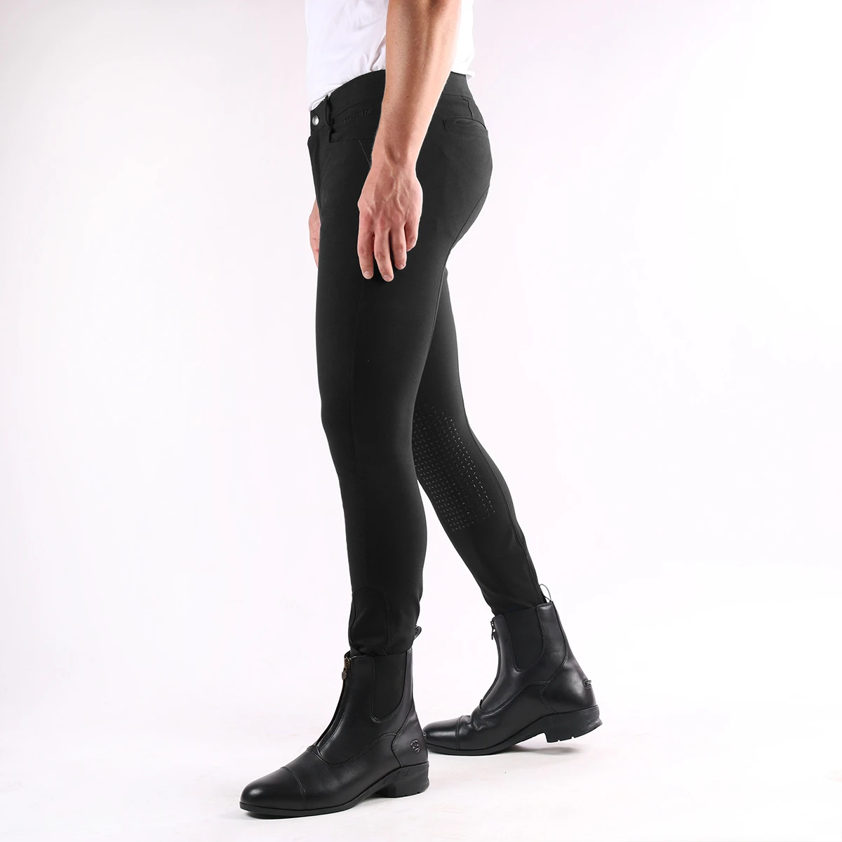 Rijbroek Epplejeck Samuel Men Kniegrip Zwart 5 Rijbroek Epplejeck Samuel Men Kniegrip Zwart - Afbeelding 3