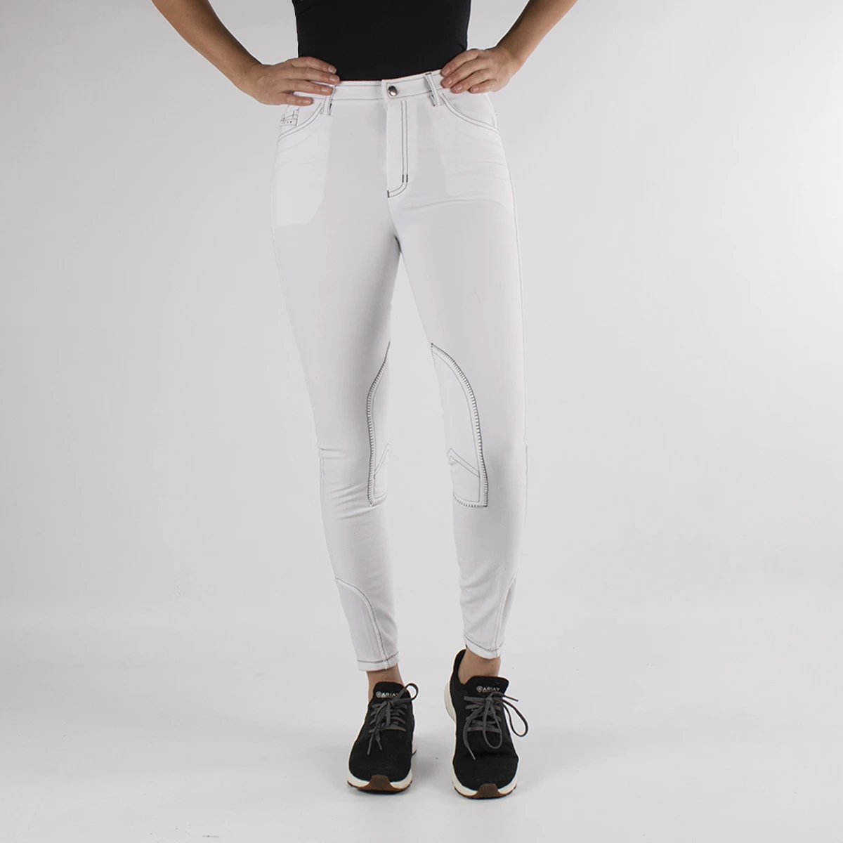 Rijbroek Epplejeck Sparkle Kids Wit 4 Rijbroek Epplejeck Sparkle Kids Wit - Afbeelding 2