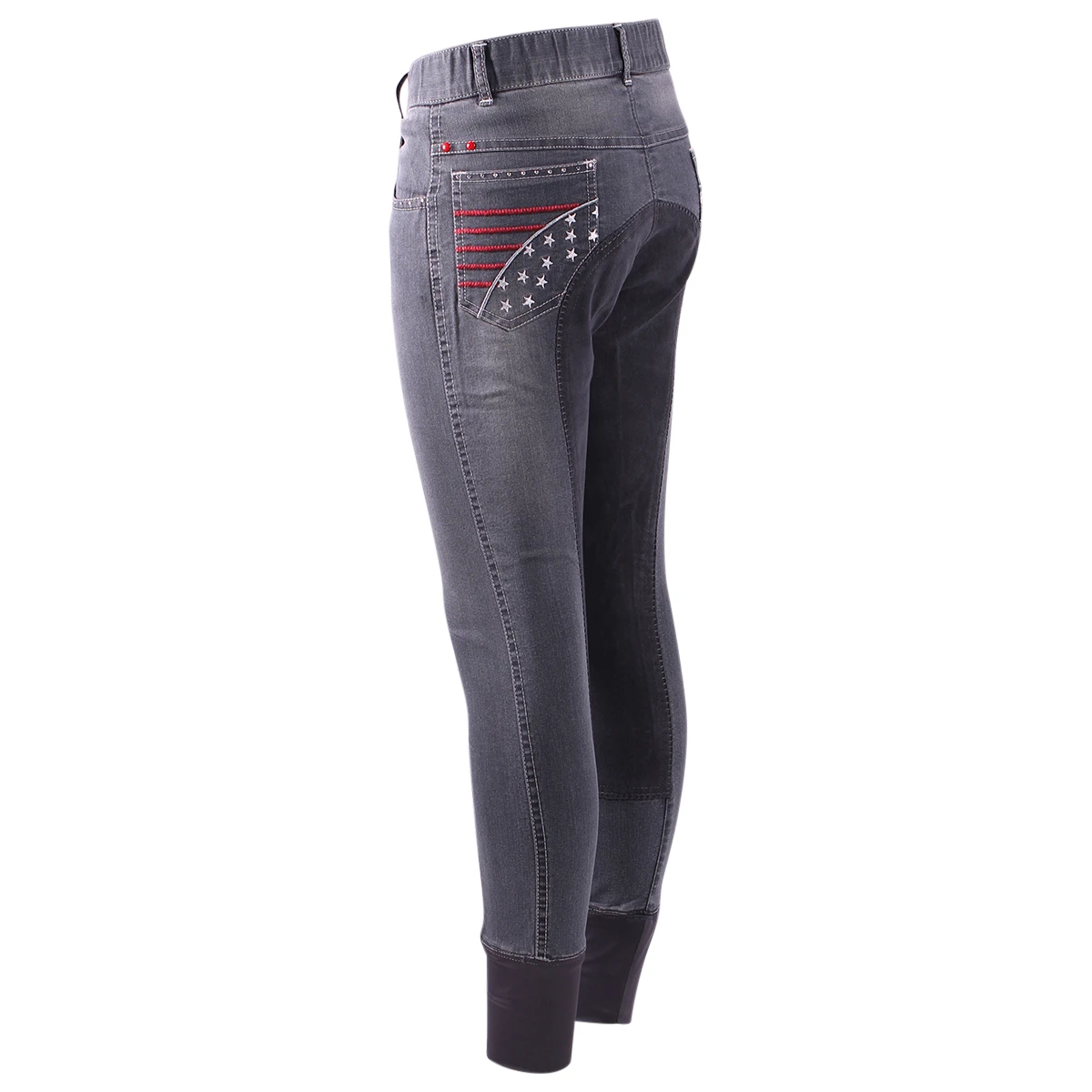 Rijbroek Epplejeck Suze Kids Grijs 3 Rijbroek Epplejeck Suze Kids Grijs