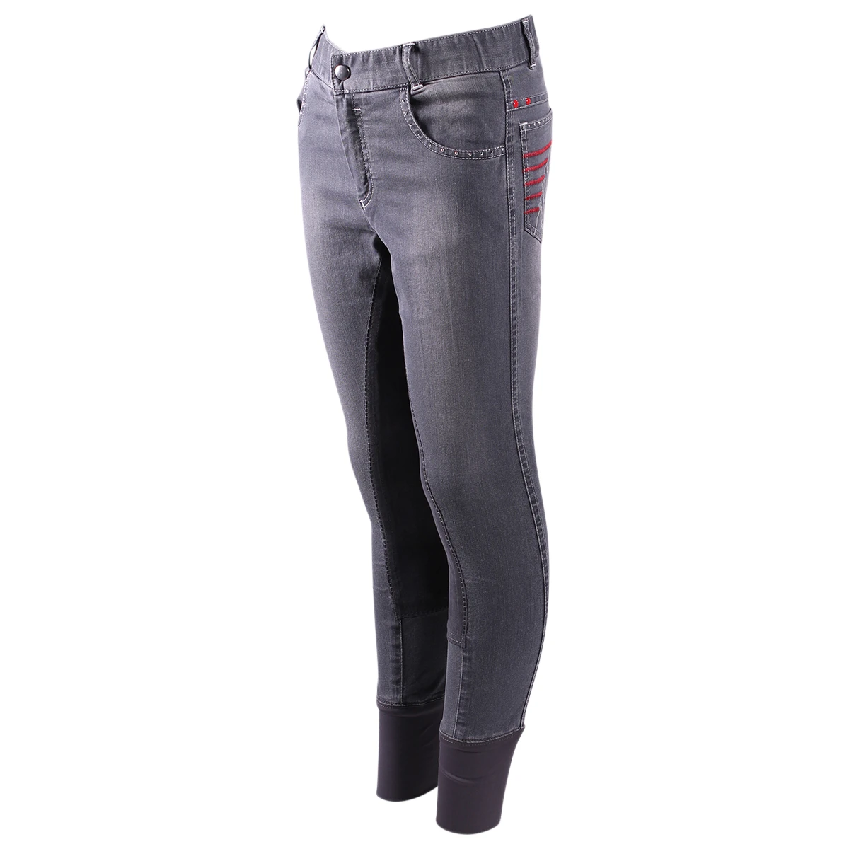 Rijbroek Epplejeck Suze Kids Grijs 4 Rijbroek Epplejeck Suze Kids Grijs - Afbeelding 2