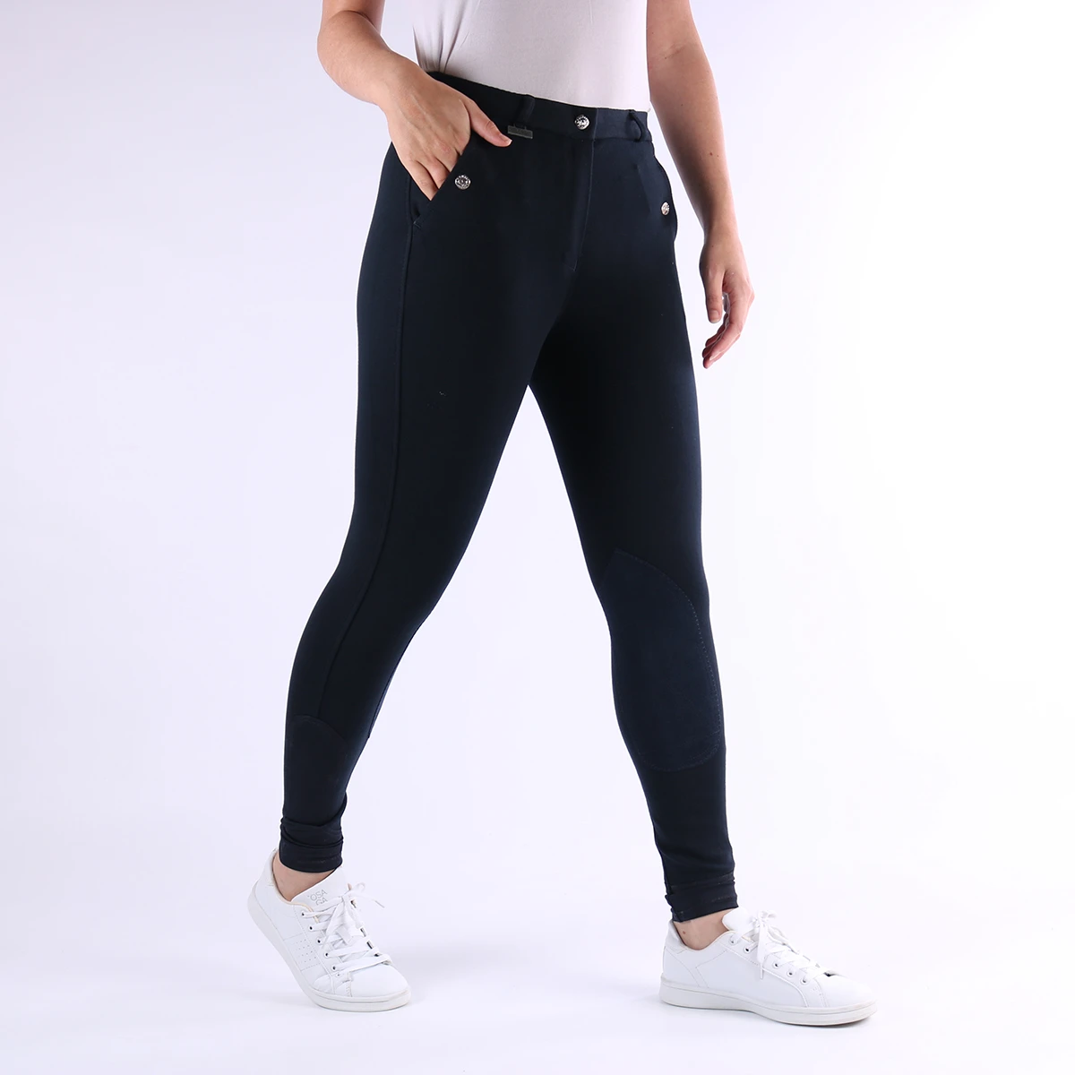 Rijbroek Harry's Horse Beijing Donkerblauw 5 Rijbroek Harry's Horse Beijing Donkerblauw - Afbeelding 3