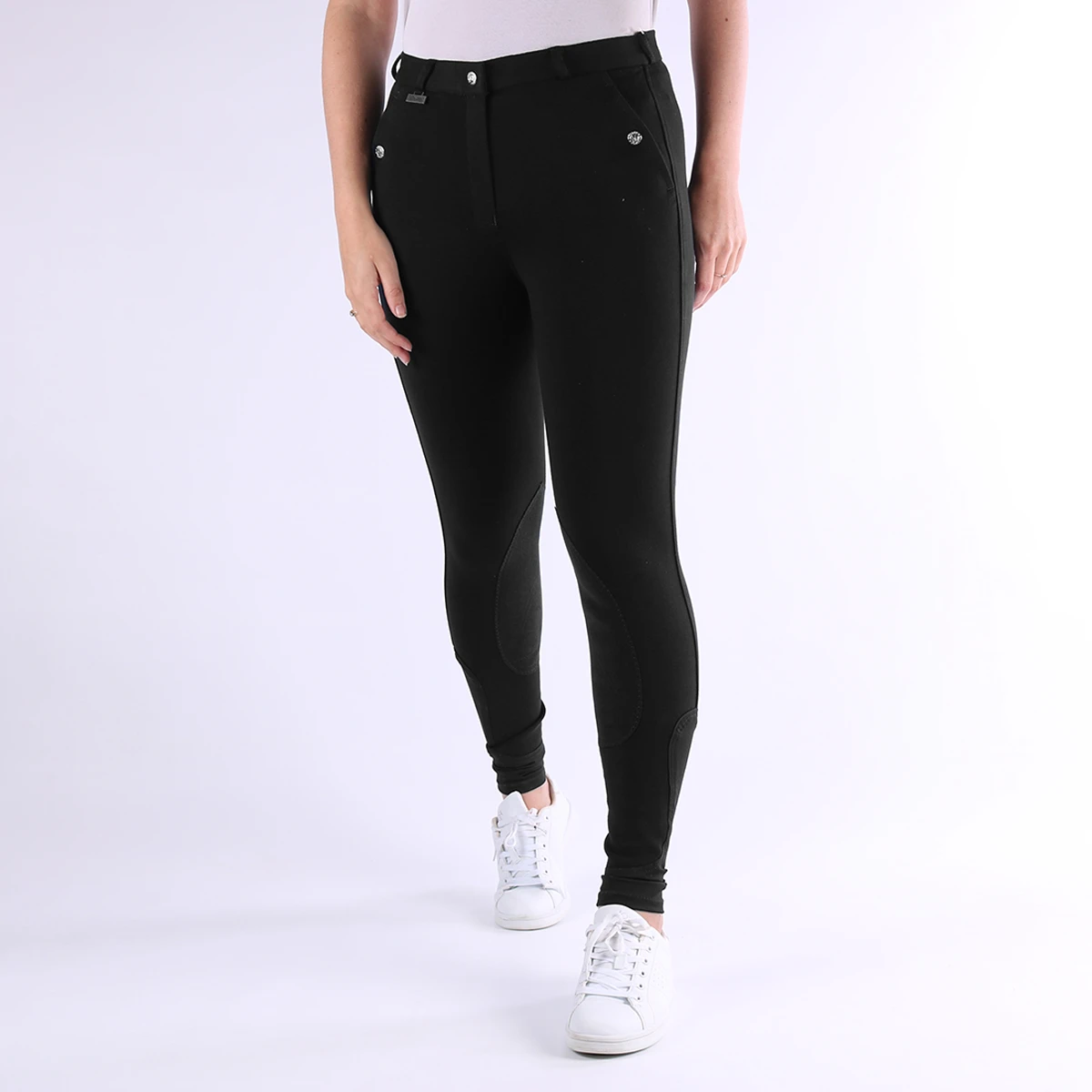 Rijbroek Harry's Horse Beijing Zwart 4 Rijbroek Harry's Horse Beijing Zwart - Afbeelding 2