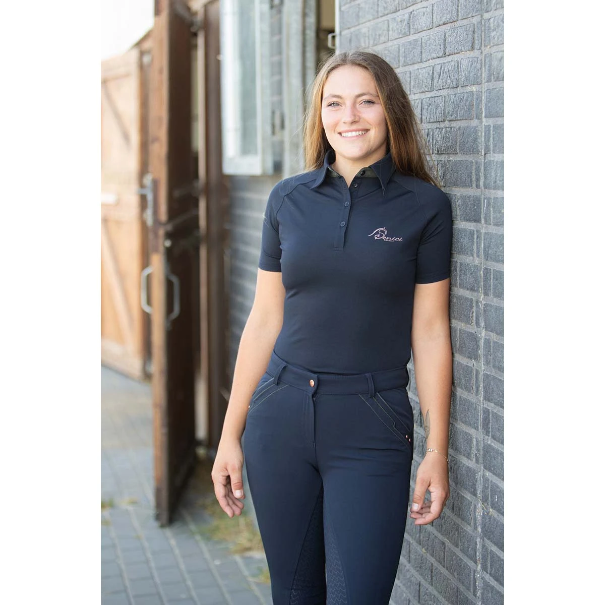 Rijbroek Harry's Horse Denici Cavalli Bosque Full Grip Donkerblauw 11 Rijbroek Harry's Horse Denici Cavalli Bosque Full Grip Donkerblauw - Afbeelding 9