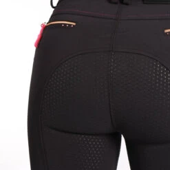 Rijbroek Harry's Horse Diva Fuchsia Full Grip Kids Zwart -Stijlvolle Ruiter rijbroek harry s horse diva fuchsia full grip kids zwart 1500x1500 187301