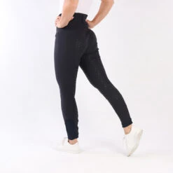 Rijbroek Harry's Horse Malagna Full Grip Donkergrijs