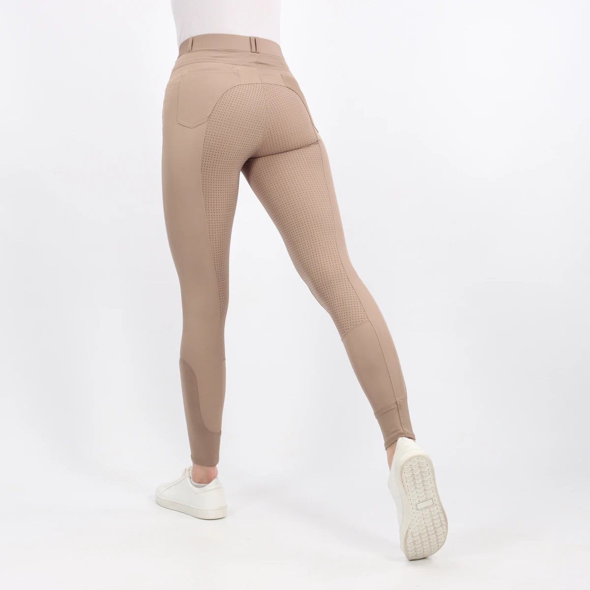 Rijbroek Harry's Horse Redwood Full Grip Lichtbruin 3 Rijbroek Harry's Horse Redwood Full Grip Lichtbruin