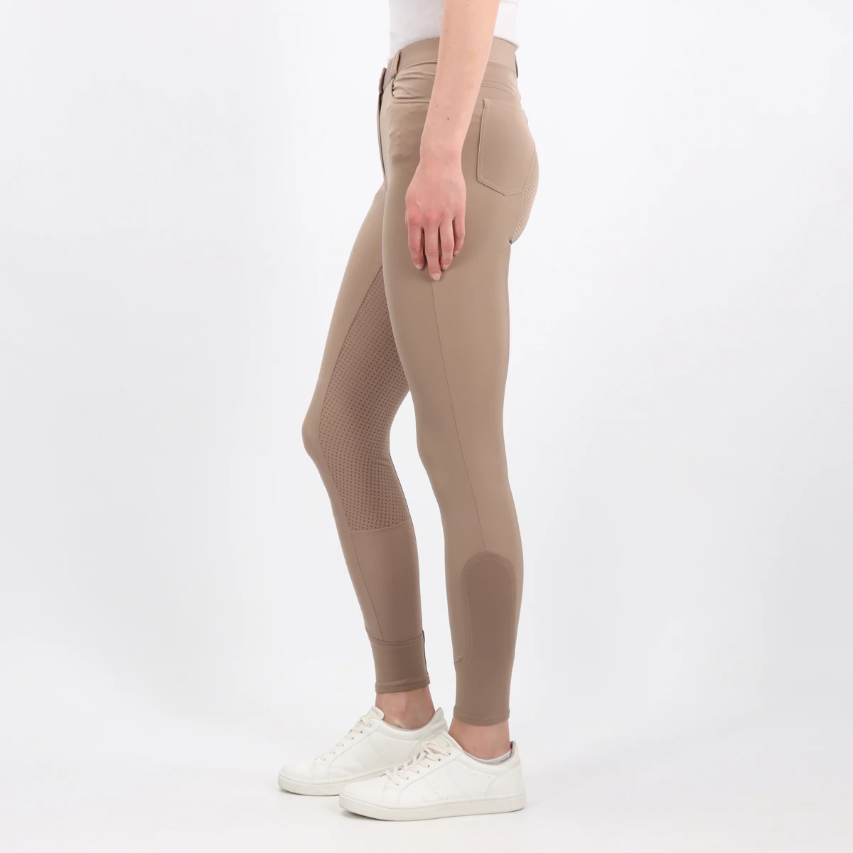 Rijbroek Harry's Horse Redwood Full Grip Lichtbruin 5 Rijbroek Harry's Horse Redwood Full Grip Lichtbruin - Afbeelding 3