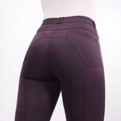Rijbroek Harry's Horse Redwood Full Grip Paars -Stijlvolle Ruiter rijbroek harry s horse redwood full grip paars 1500x1500 125367