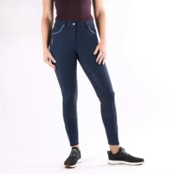 Rijbroek Horka Dynasty Siliconen Blauw -Stijlvolle Ruiter rijbroek horka dynasty siliconen blauw 1500x1500 117814