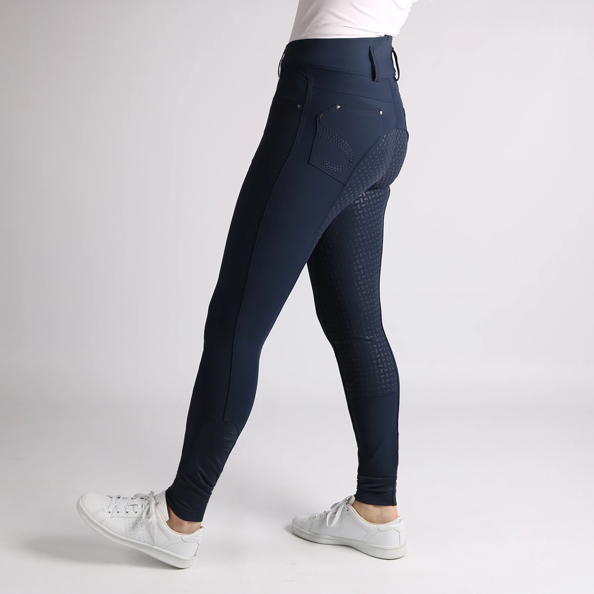 Rijbroek Horka Trento Full Grip Blauw 5 Rijbroek Horka Trento Full Grip Blauw - Afbeelding 3