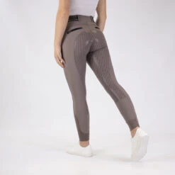 Rijbroek HV POLO HVPCaroline Full Grip Middenbruin