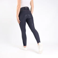 Rijbroek HV POLO HVPCecile Full Grip Donkerblauw