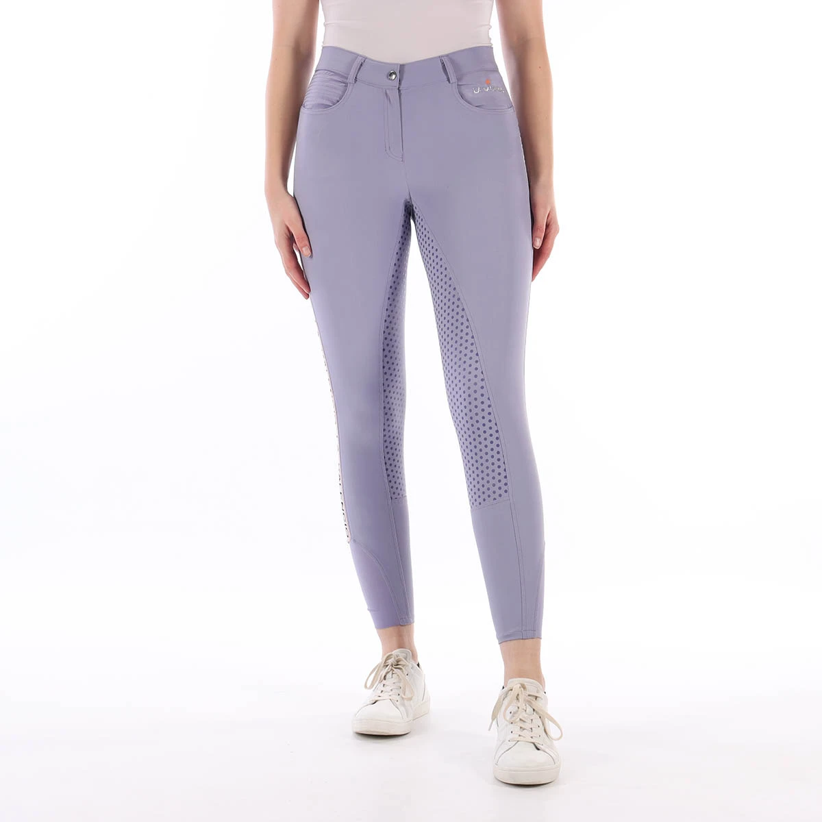 Rijbroek La Valencio LVRiver Full Grip Lichtpaars 3 Rijbroek La Valencio LVRiver Full Grip Lichtpaars