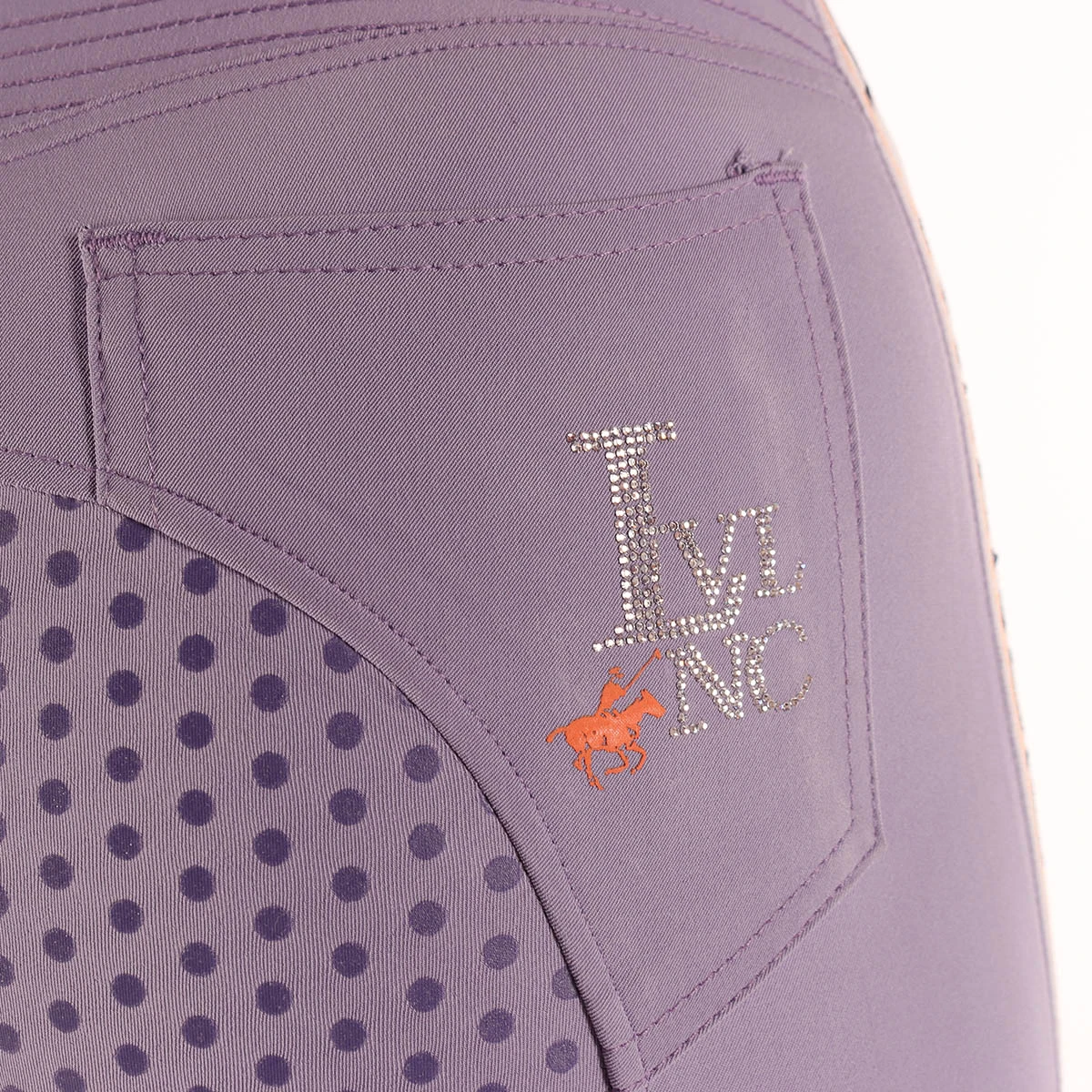 Rijbroek La Valencio LVRiver Full Grip Lichtpaars 9 Rijbroek La Valencio LVRiver Full Grip Lichtpaars - Afbeelding 7