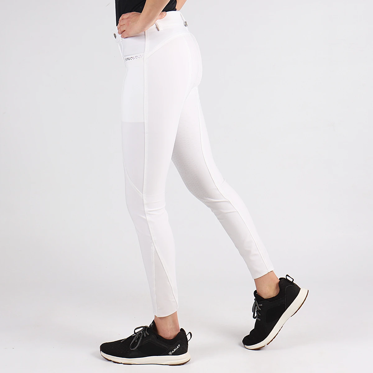 Rijbroek Montar Crystal Full Grip Kids Wit 5 Rijbroek Montar Crystal Full Grip Kids Wit - Afbeelding 3