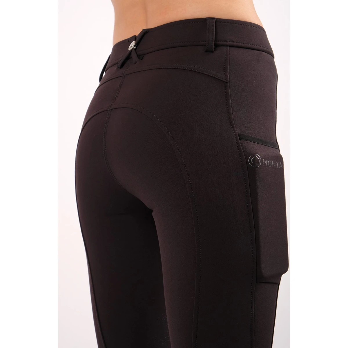 Rijbroek Montar Echo Knie Grip Zwart 6 Rijbroek Montar Echo Knie Grip Zwart - Afbeelding 4