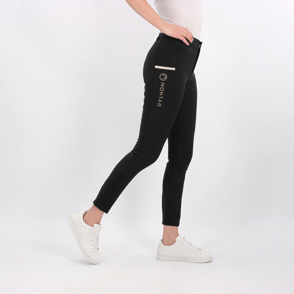 Rijbroek Montar Full Grip Kids Zwart 5 Rijbroek Montar Full Grip Kids Zwart - Afbeelding 3