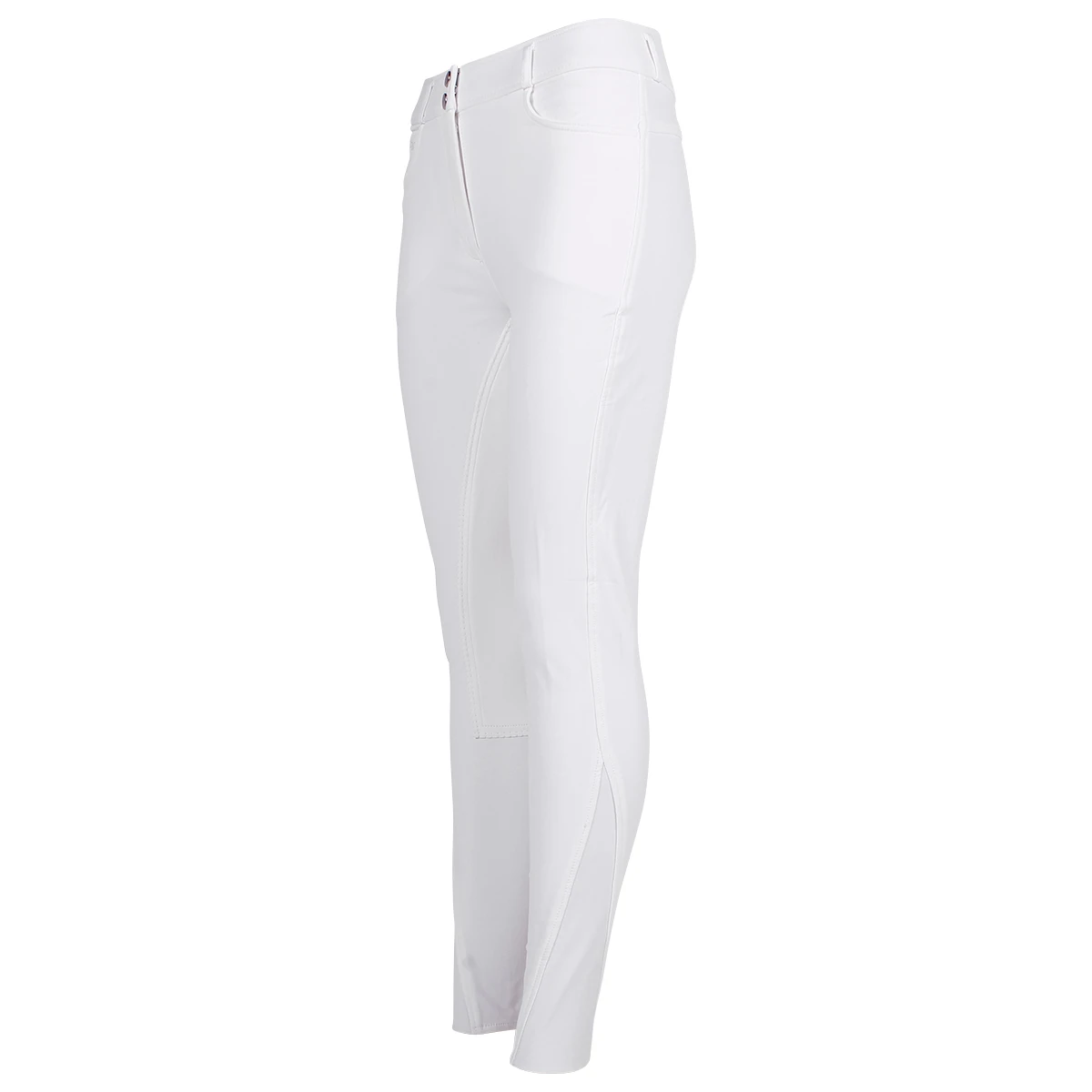 Rijbroek Montar Highwaist Leer Wit 4 Rijbroek Montar Highwaist Leer Wit - Afbeelding 2