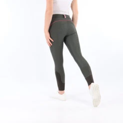 Rijbroek Paardenpraat By Ej 2.0 Full Grip Donkergroen